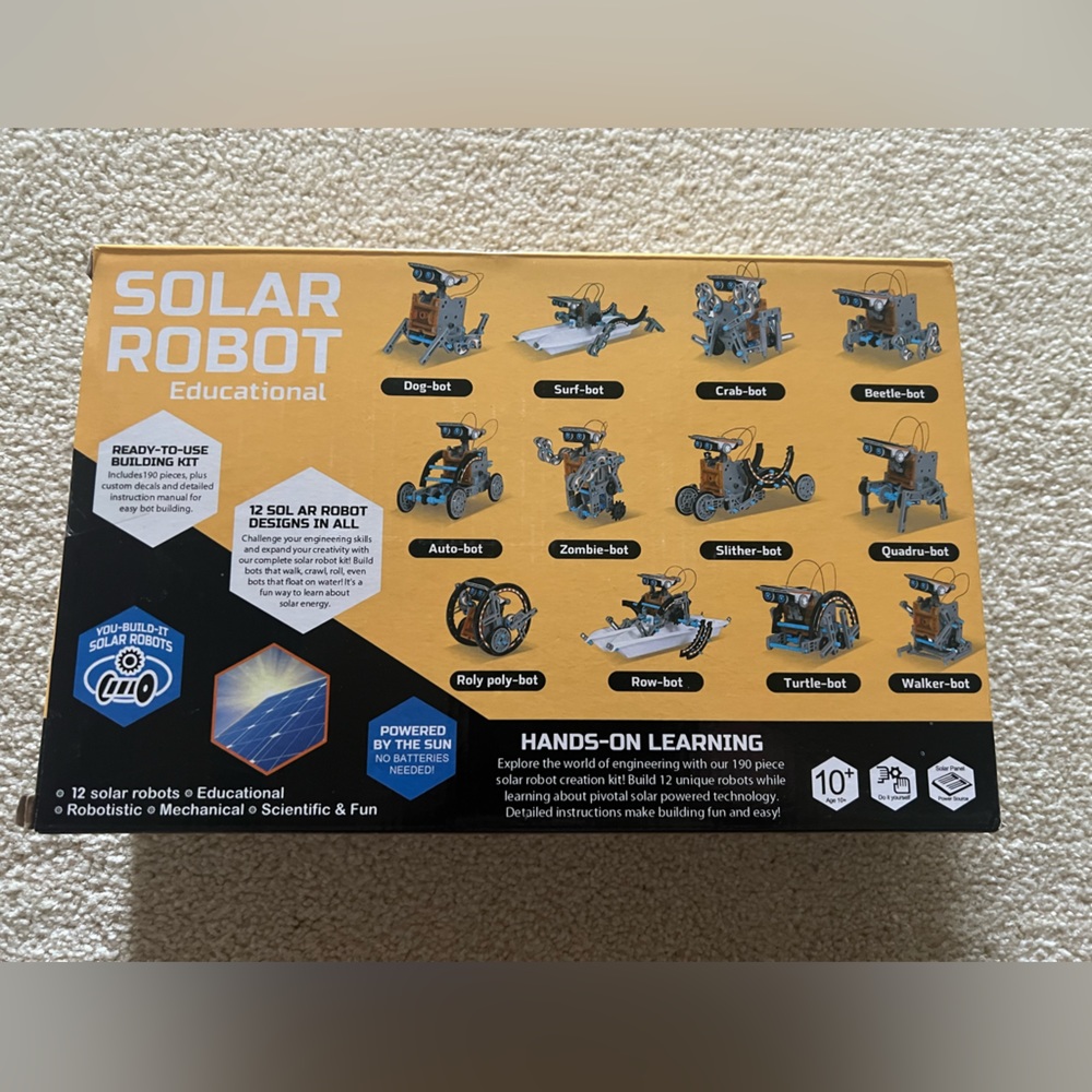 Solar Robot Creation Kit - Picture 2 of 2